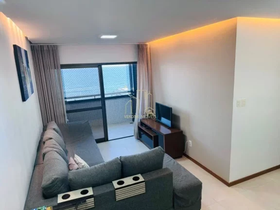 Foto do imóvel Lindo apartamento decorado vista mar com dois quartos duas varandas a venda na pituba