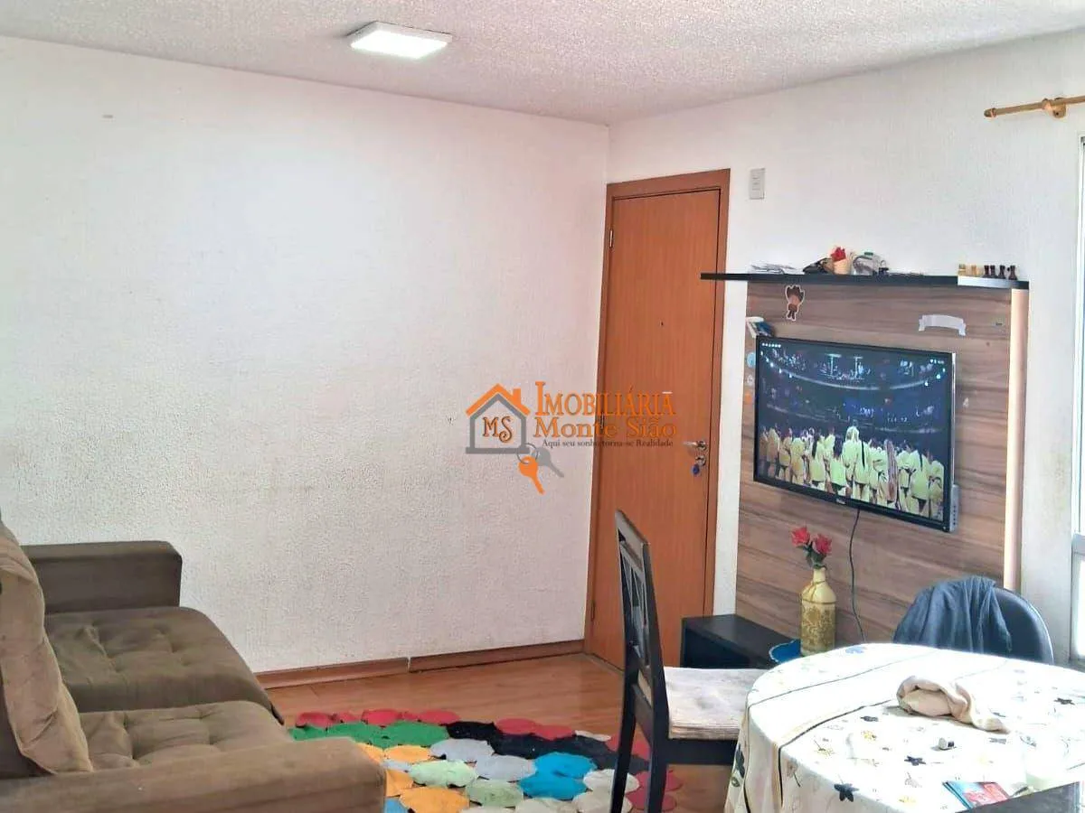 Imagem Apartamento com 2 dormitórios à venda, 44 m² por R$ 198.000,00 - Água Chata - Guarulhos/SP