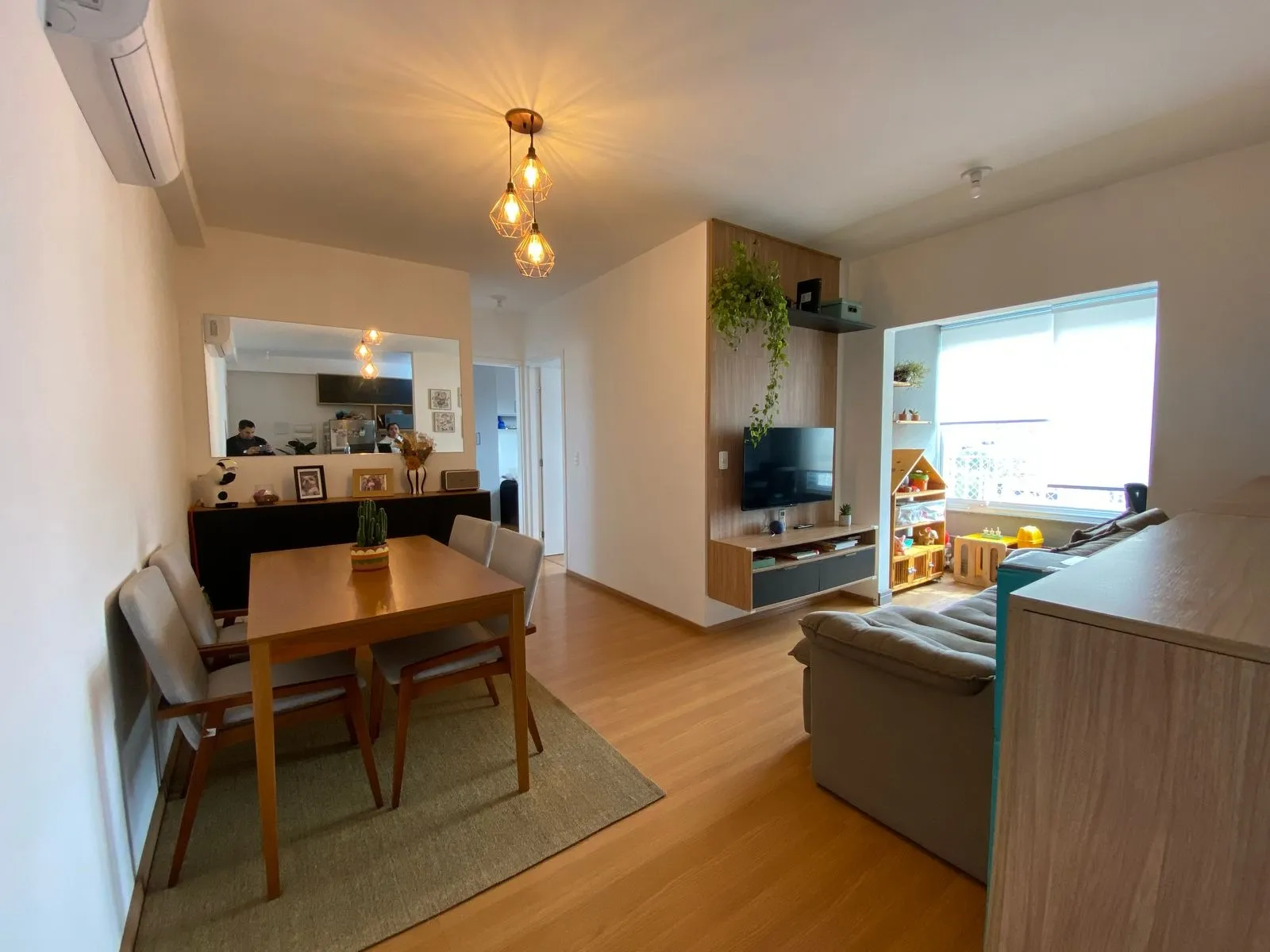 Imagem Apartamento mobiliado com 2 dormitórios sendo 1 suíte e 1 vagas de garagem no Edifício Morumbi Life Residencial- Jardim Morumbi- Sorocaba