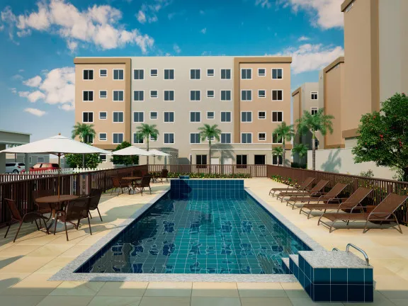 Imagem Apartamento com 2 Quartos à Venda, 40 m² em Sítios Santa Luzia - Aparecida de Goiânia