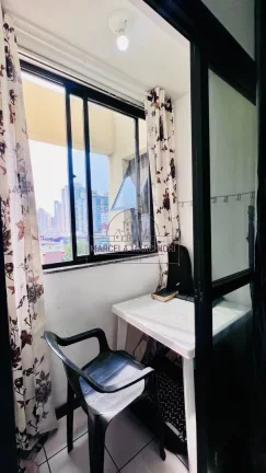 Imagem 2 quartos mais quarto de serviço com banheiro extra, vista p/mar