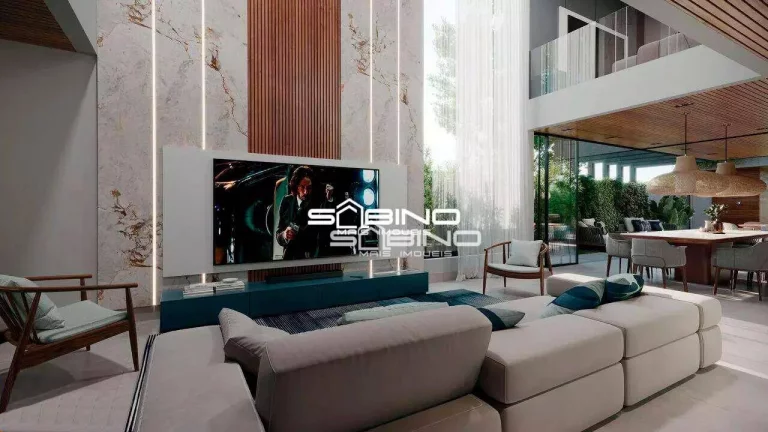 Imagem Casa de Alto Padrão na Riviera de São Lourenço, com dormitórios 5 suítes, com 480m², 4 vagas de garagem