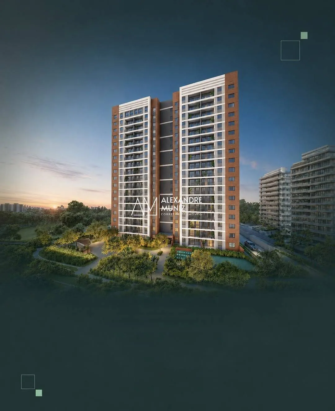 Foto do imóvel Inc. Green Cambeba - Apartamentos à venda no Cambeba. Diagonal Inc. em Rua Leonardo Mota