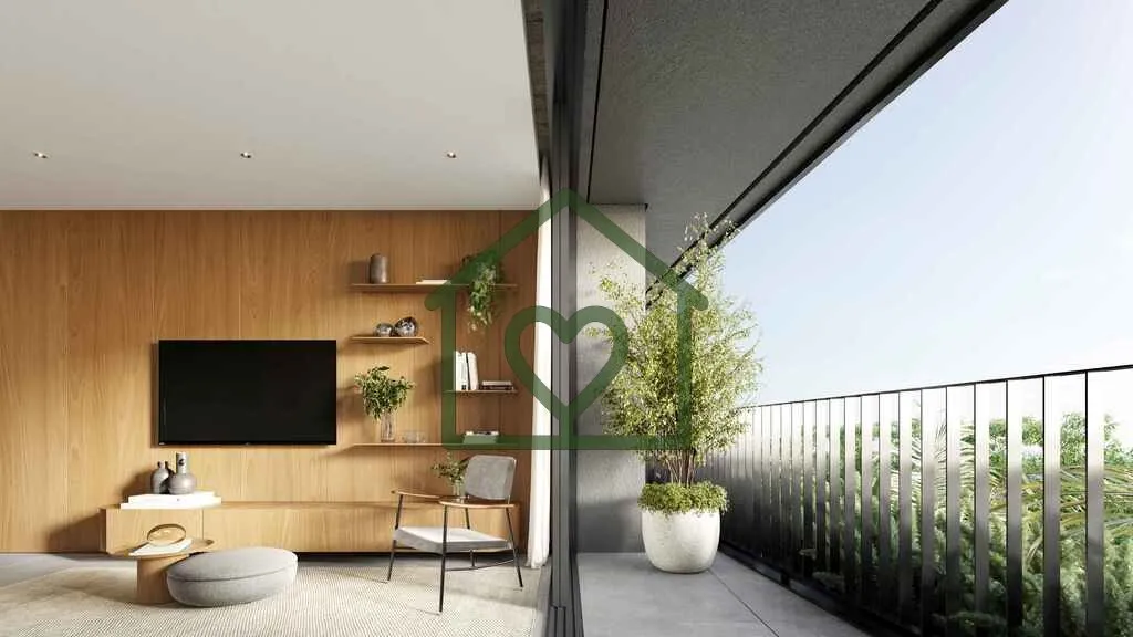 Imagem Lançamento 2025. Exclusivo e contemporâneo. Apenas 12 apartamentos. Todos de frente para a rua Vas...