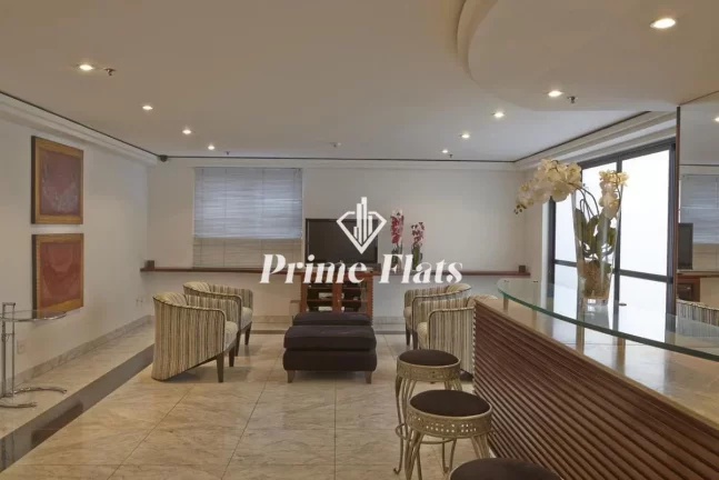 Imagem Flat disponível no Slaviero Essential São Paulo Ibirapuera, com 35m², 1 dormitório e 1 vaga