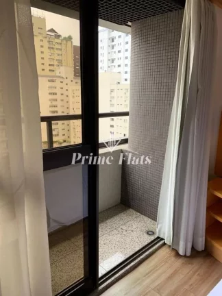 Imagem Flat disponível para locação no Quality Paulista, com 29m², 1 dormitório e 1 vaga