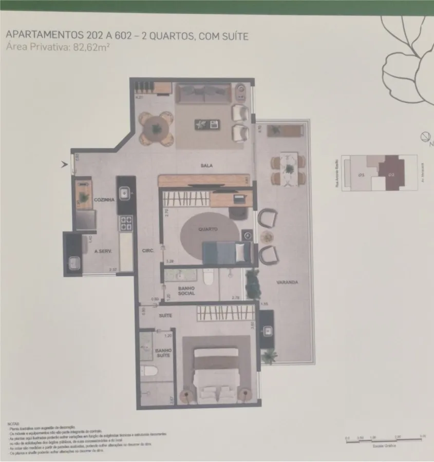 Imagem Apartamento para Venda em Rio de Janeiro, TIJUCA, 2 dormitórios, 1 suíte, 2 banheiros, 1 vaga