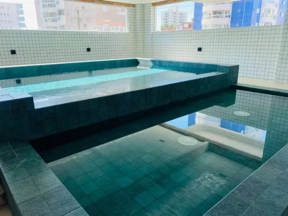 Imagem Apartamento com 2 dorms, Aviação, Praia Grande - R$ 325 mil, Cod: 1549