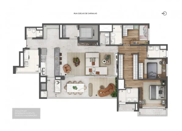Imagem Apartamento com 4 Quartos à Venda, 180 m²em Alto da Lapa - São Paulo