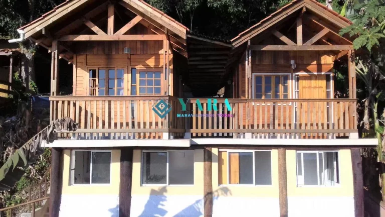 Imagem Ubatuba casa pé na areia -Almada