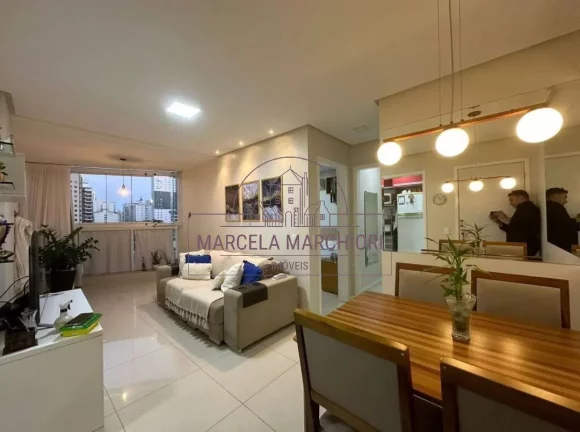 Foto do imóvel Apartamento 2 quartos, suíte, armários, sala integrada com varanda, lazer