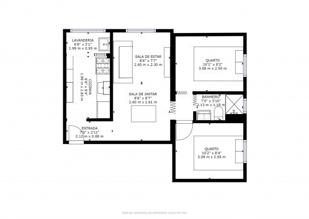 Imagem Apartamento com 2 Quartos à Venda, 47 m² em Jardim do Tiro - São Paulo