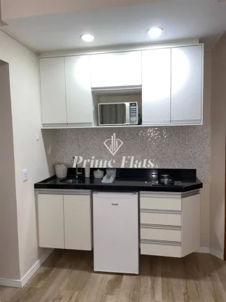 Imagem Flat disponível para locação no Morumbi Residence, com 34m², 1 dormitório e 1 vaga