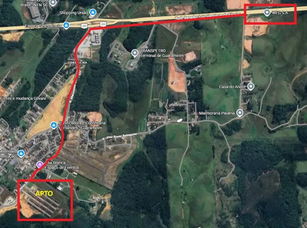 Imagem Apartamento com 2 Quartos à Venda, 62 metros em Corticeira - Guaramirim