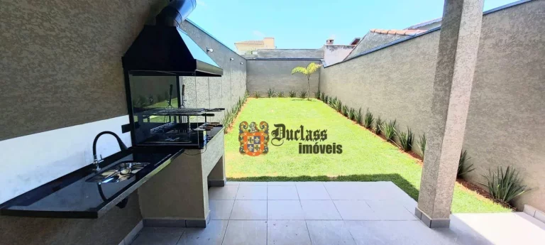 Imagem Sobrado com 3 dormitórios à venda, 122 m² por R$ 850.000,00 - Alvinópolis - Atibaia/SP