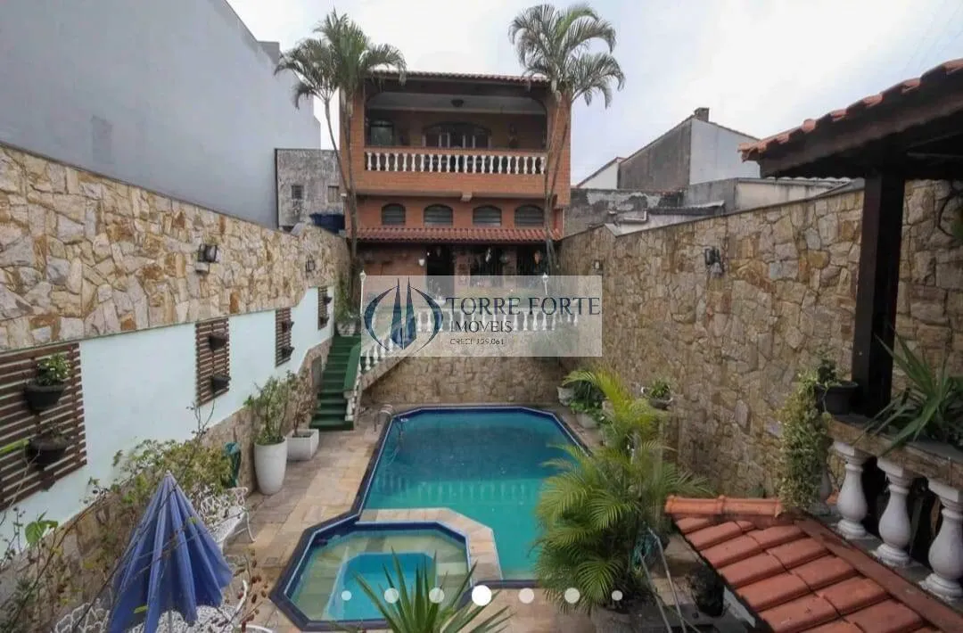 Foto do imóvel Belo Sobrado 3 Quartos, 1 Suíte, 3 Vagas e Piscina no Jardim Vila Formosa em Rua Olímpio de Campos