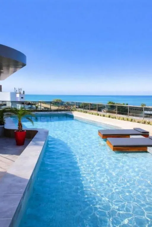 Imagem Flat mobiliado no W Tambaú Apart Hotel, com 34 m², lazer completo e localização privilegiada próximo à praia e ao Busto de Tamandaré.