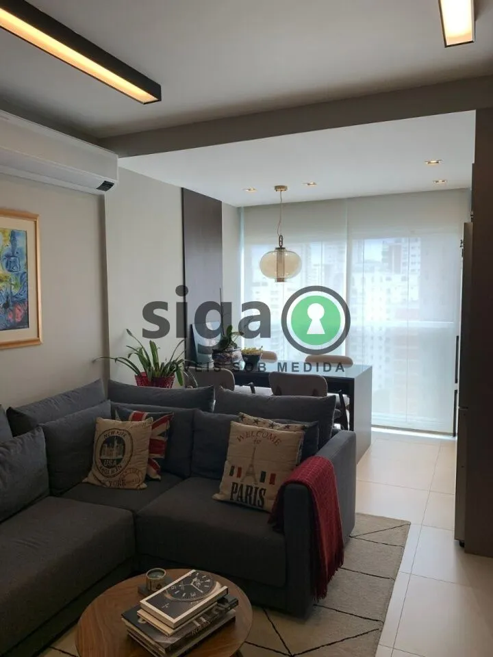 Foto do imóvel Apartamento de Alto Padrão Mobiliado no Campo Belo com Projeto Assinado e Porteira Fechada.
