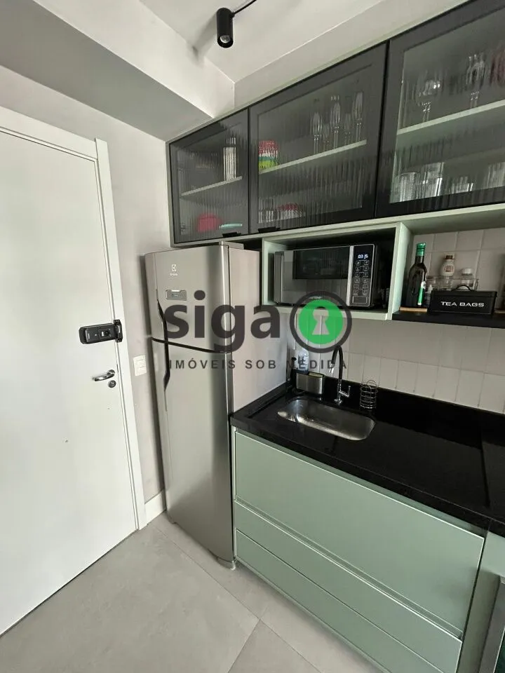 Imagem Apartamento 29m² Mobiliado na Chácara Santo Antônio - 1 Dorm, Vaga e Pronto para Morar