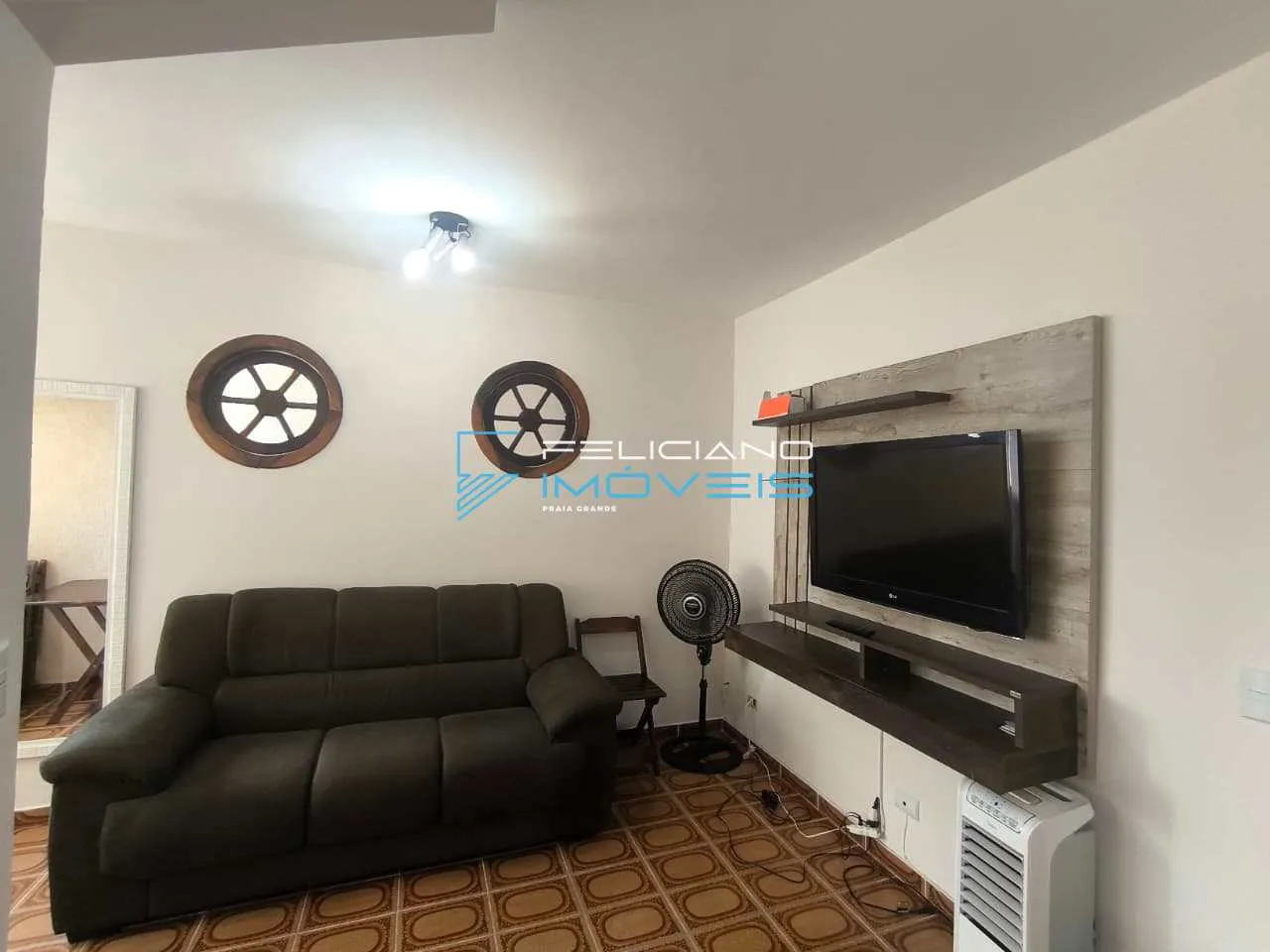 Imagem Apartamento com 1 quarto, Guilhermina, Praia Grande - R$ 360 mil, Cod: 7111
