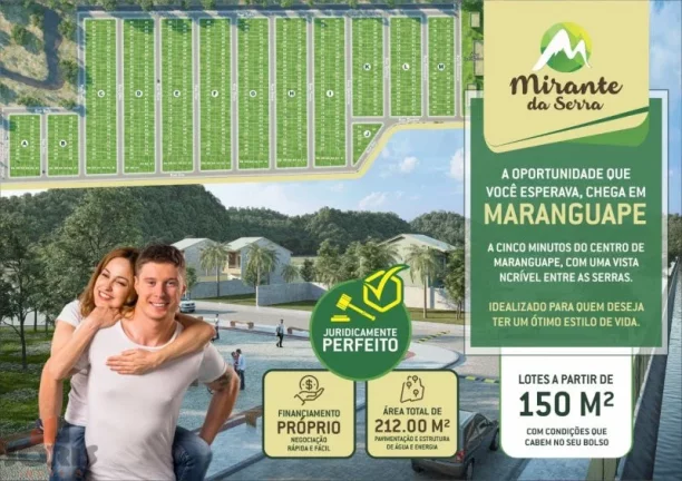 Foto do imóvel Terreno a Venda - Maranguape, CE em Rua Cleide Correia Mota