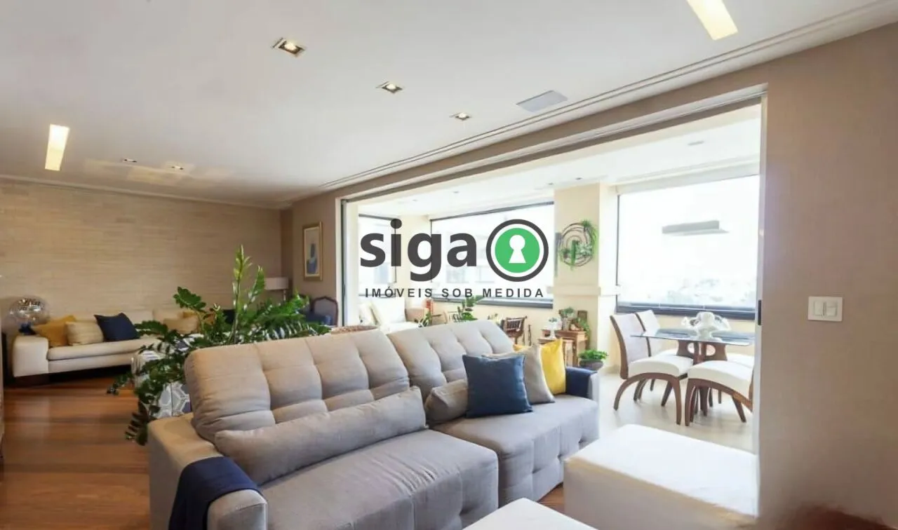 Imagem Apartamento Alto Padrão À Venda No Brooklin | 218 m² | Andar Alto | 4 Dormitórios (3 Suítes) | Varan