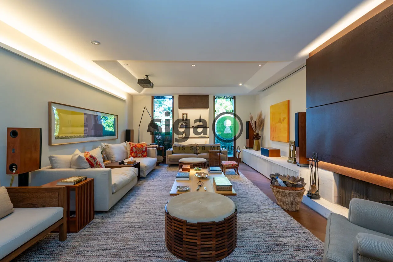 Foto do imóvel Casa com 455m² - 3 suítes - Moderna com Arquitetura Ramenzoni - Jardim Guedala