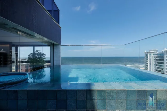 Imagem Cobertura Duplex para Venda em Itajaí, Praia Brava de Itajaí, 4 dormitórios, 4 suítes, 5 banheiros, 4 vagas