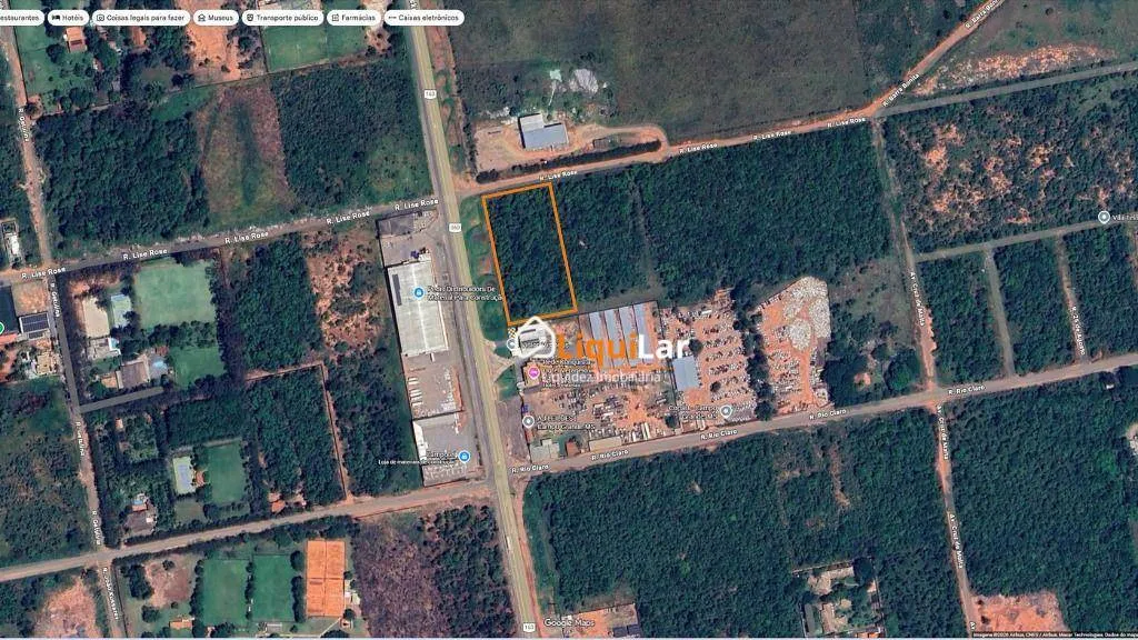 Imagem Terreno Comercial de Esquina no Jardim Veraneio com 9.100 m² na Marginal do Anel Rodoviário