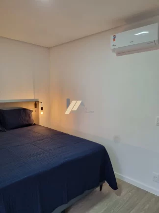 Imagem Apartamento mobiliado para locação no Cambuí, Campinas-SP: 1 quarto, 1 suíte, 1 banheiro, 1 vaga de garagem, 51m² de área. Venha conferir!