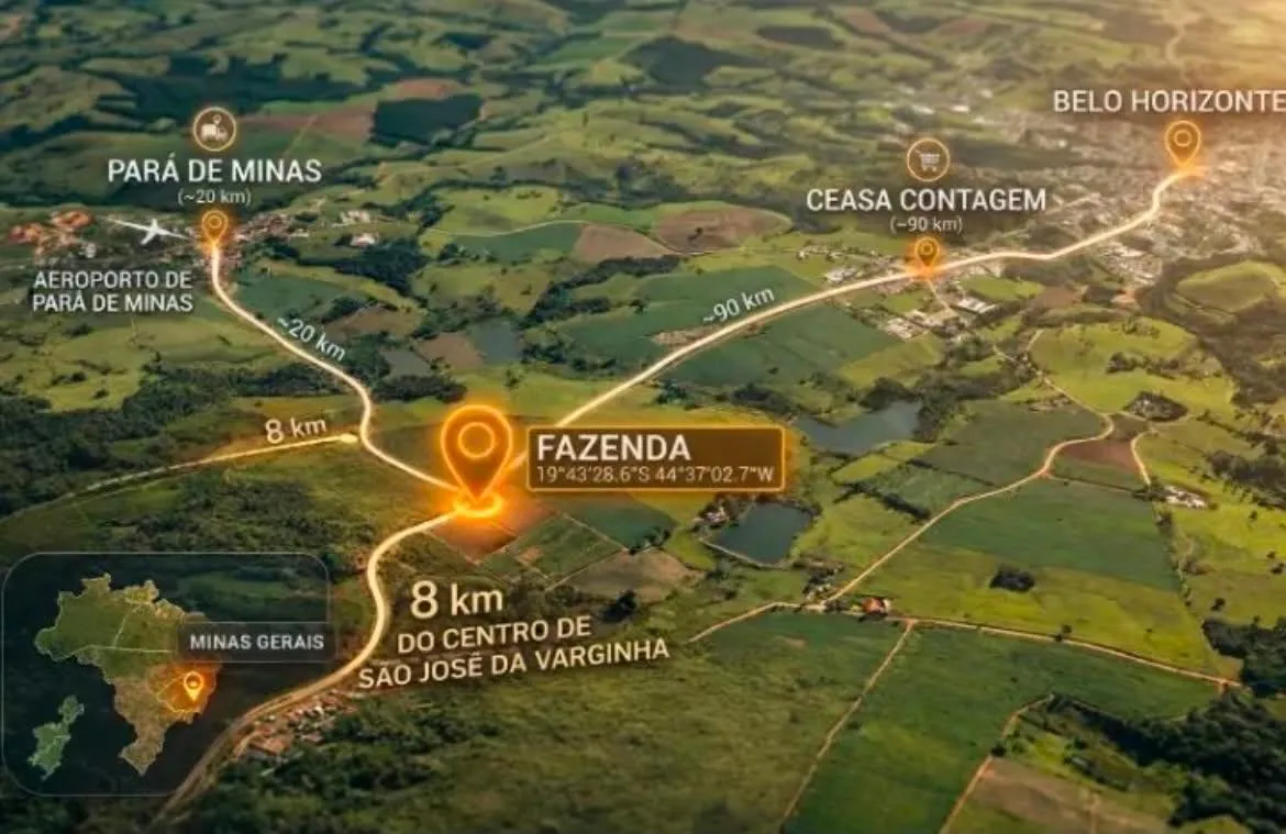 Imagem FAZENDA À VENDA | 53 HECTARES | SÃO JOSÉ DA VARGINHA/MG