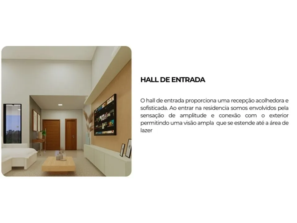 Imagem Uma Residência Térrea Unifamiliar em Pindamonhangaba, Projetada com Materiais de Alta Qualidade e Acabamentos Modernos, Pronta para Receber sua Famíli