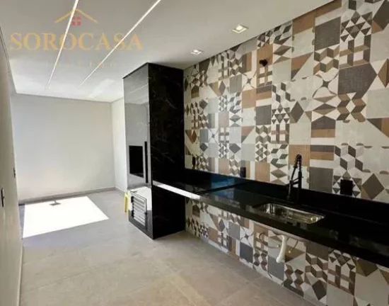 Imagem Casa à Venda - 3 dorm. 1 suite Piscina - Cond. Horto Villagio