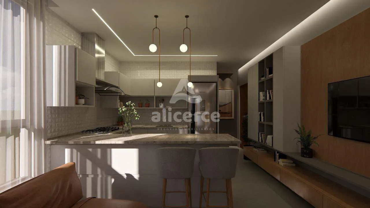 Imagem Apartamento 1 dormitório em construção, Canasvieiras (Florianópolis) com 1 vaga moto, entrada parcelada e financiamento