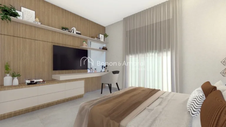 Imagem Sobrado em construção com 04 suítes à venda - Condomínio Residencial Royal Garden - Parque Bras...