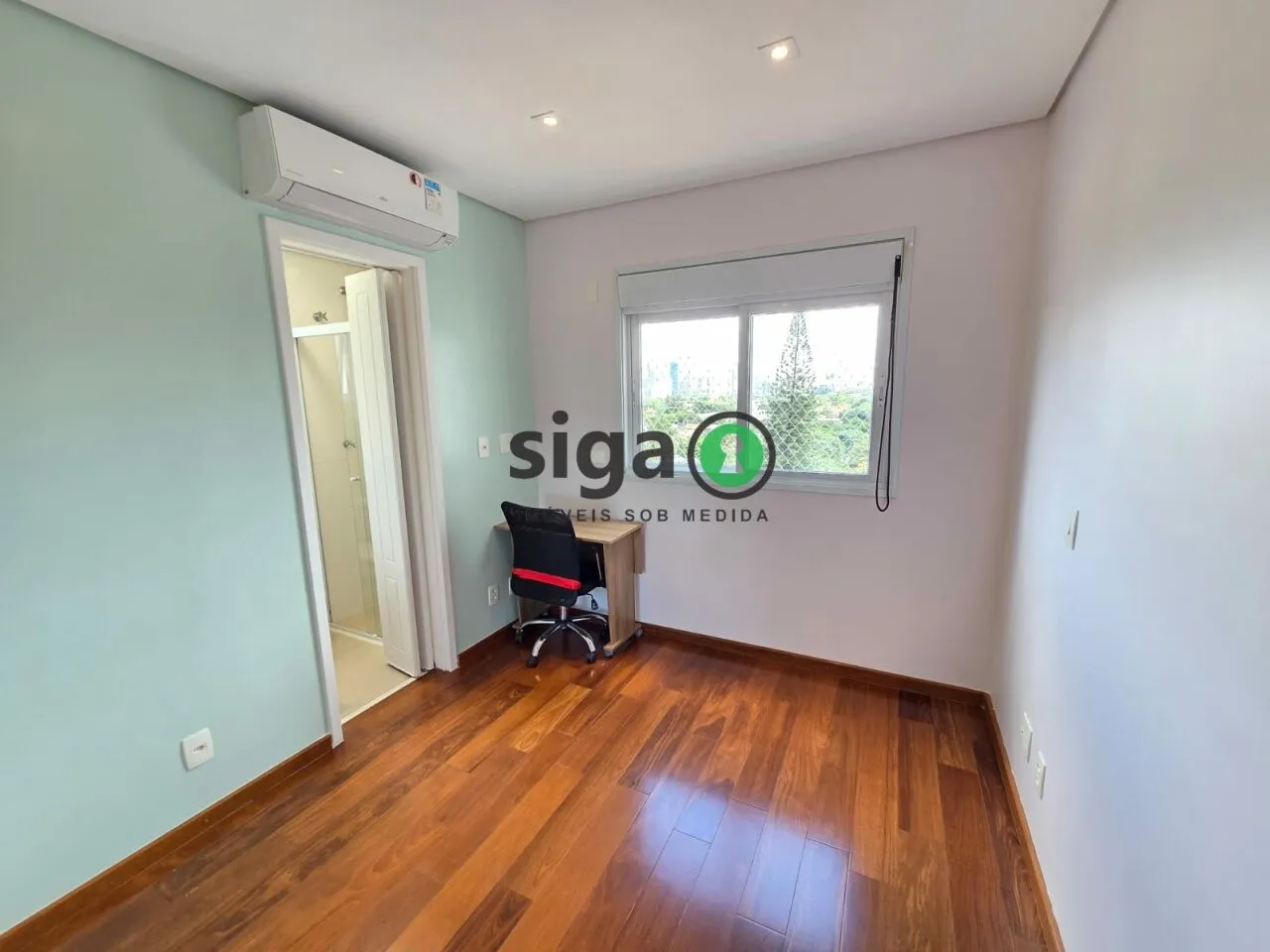 Imagem Apartamento Brooklin 134 m² 3 suítes pé direito duplo varanda gourmet churrasqueira