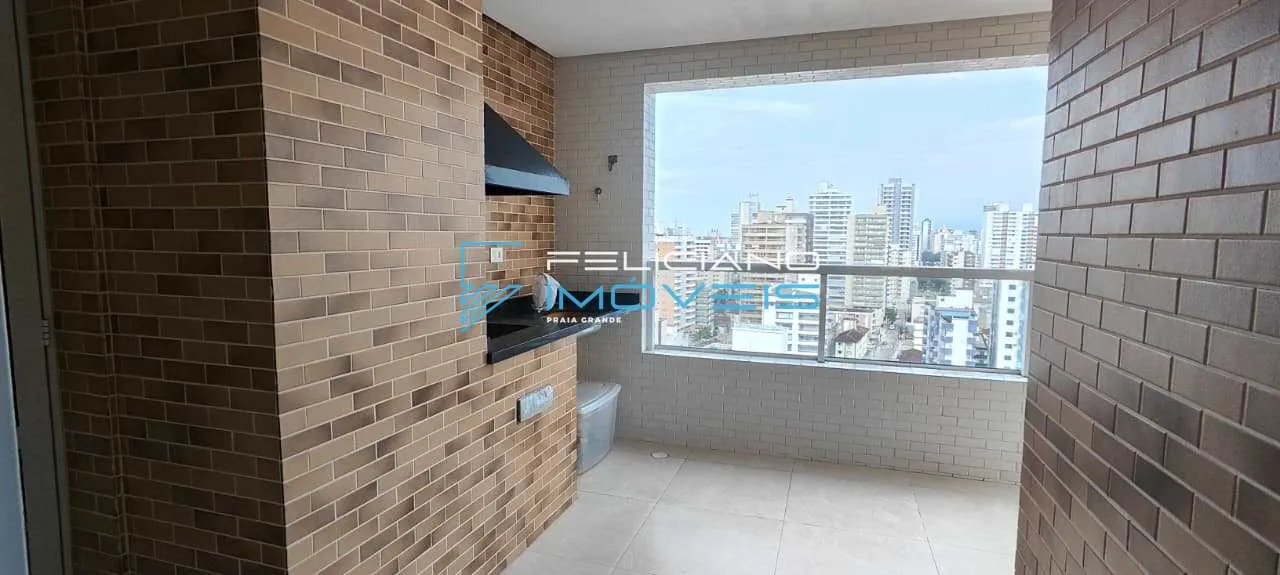 Imagem Apartamento com 2 quartos, Aviação, Praia Grande - R$ 625 mil, Cod: 6830