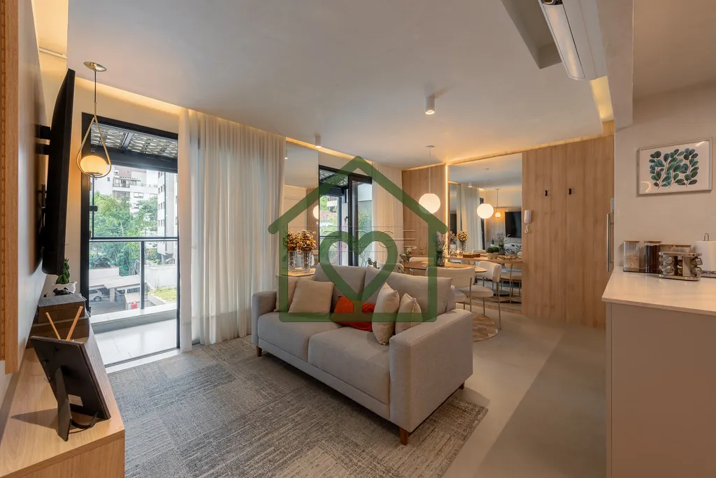 Imagem Bridge imóveis vende com exclusividade: Apartamento Garden de 1 dormitório mobiliado e decorado po...
