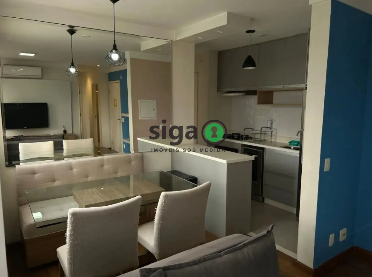 Foto do imóvel Apartamento de 63m² à venda porteira fechada no Paraíso do Morumbi