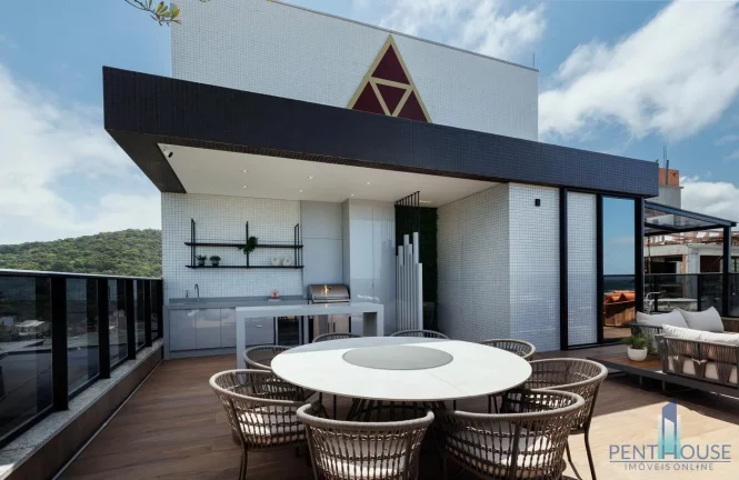 Imagem Cobertura Duplex para Venda em Itajaí, Praia Brava de Itajaí, 4 dormitórios, 4 suítes, 5 banheiros, 4 vagas