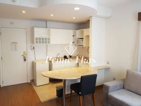Imagem Flat disponível para venda no Mercure São Paulo JK, com 33m², 1 dormitório e 1 vaga de garagem