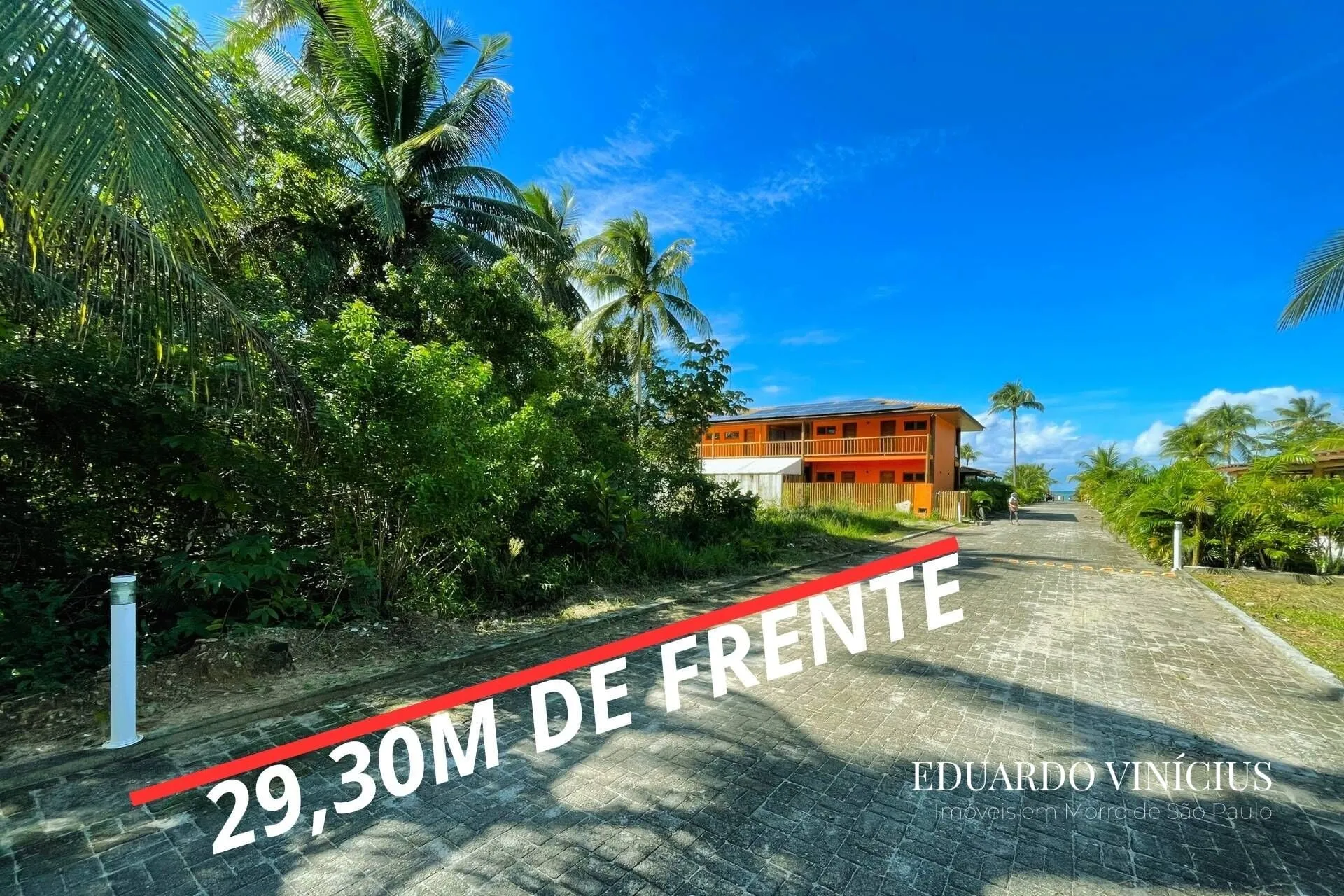 Imagem Dolce Vita Praia - Lote Próximo do Mar com 1.000m² em Condomínio de LUXO À Venda na Quarta Praia do Morro de São Paulo