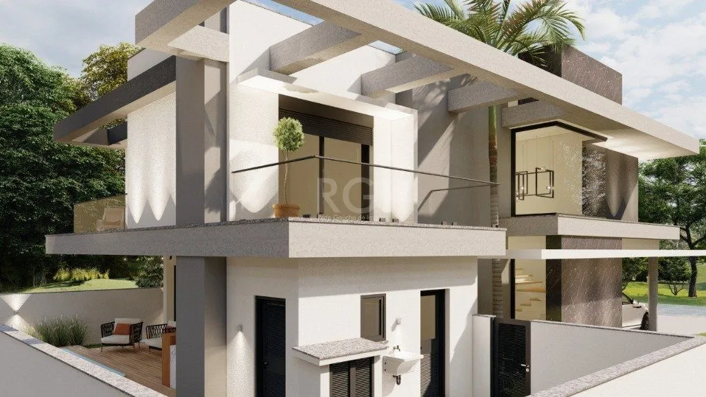 Imagem Sobrado para Venda - 308m², 4 dormitórios, sendo 4 suites, 2 vagas - Hípica