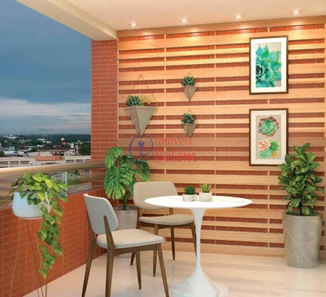 Imagem Apartamento na planta de 57,37 m² com 3 quartos na Pedreira
