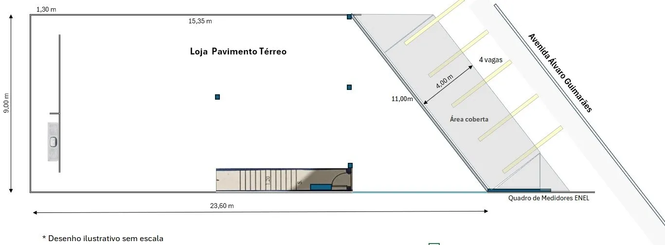 Imagem PRÉDIO COMERCIAL PARA LOCAÇÃO | 493 m² | AVENIDA PRINCIPAL | SÃO BERNARDO DO CAMPO