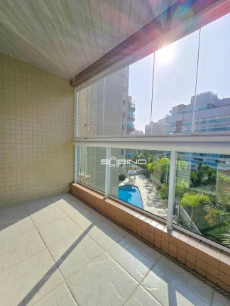 Imagem Apartamento Pé na Areia locação anual, com 3 dormitórios 113m² - Riviera de São Lourenço Bertioga SP