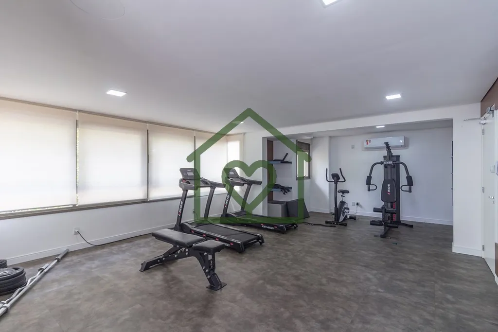 Imagem Excelente apartamento novo, ensolarado, 1 dormitório 45m2 com vaga de garagem em prédio com salão...
