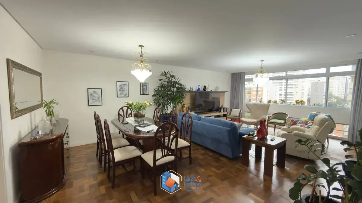Imagem Apartamento para venda em Paraíso com 3 quartos, sendo 1 suíte, 152m²
