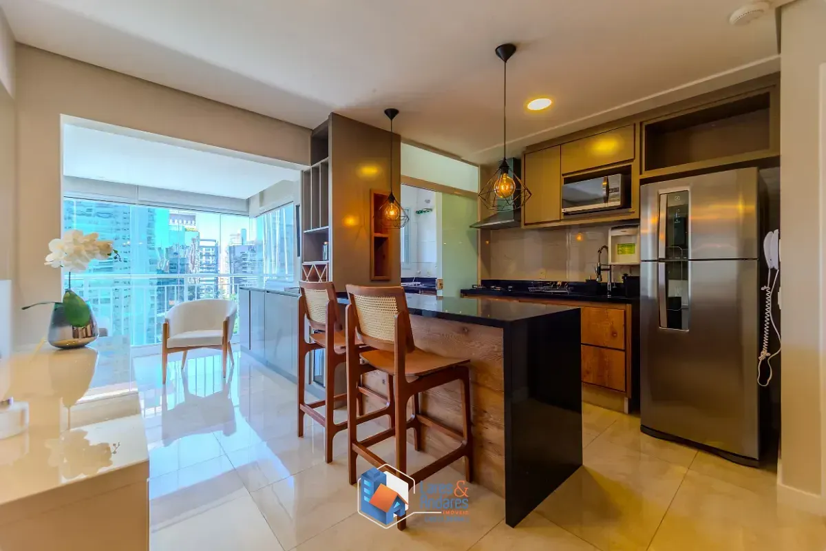 Imagem Apartamento para venda em Vila Olímpia com 1 quarto, sendo 1 suíte, 54m²