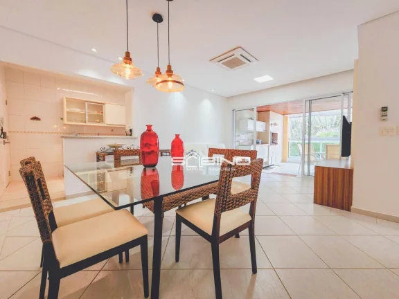 Imagem Apartamento Pé na Areia à Venda e Locação Anual com 4 Dormitórios 137 m² em Riviera de São Lourenço - Bertioga S/P
